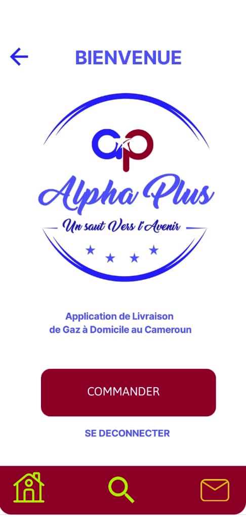 Alpha plus - livraison de gaz Appli android